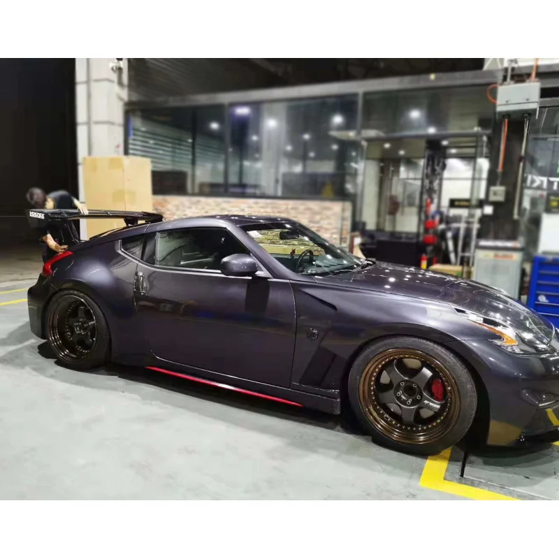 

Suitable for Nissan Z34 370Z Carbon Fiber Modification Parts Voltex Style Double Layer GT Rear Spoiler Fixed Wing