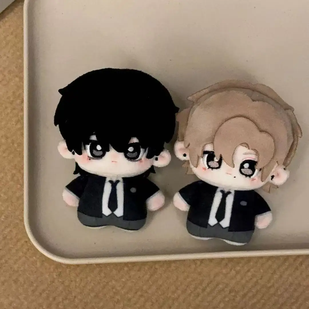 10cm Let Me Dominate You Ji Wenchuan Lin Zimo Cotton Doll Cute Game Printed Nunu Body Plush Pendant Keychain Birthday Xmas Gift