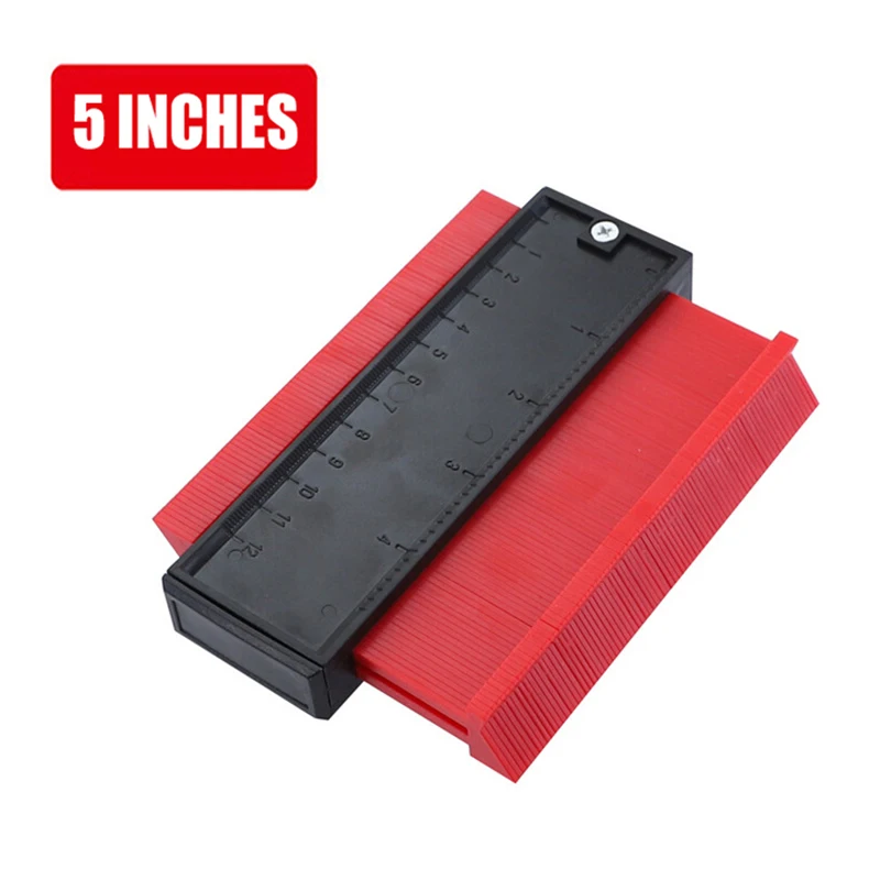 5-inch Profiling Contour Gauge Standard Width Profiling Copier Measuring Tool Used To Take The Shape of Irregular Objects