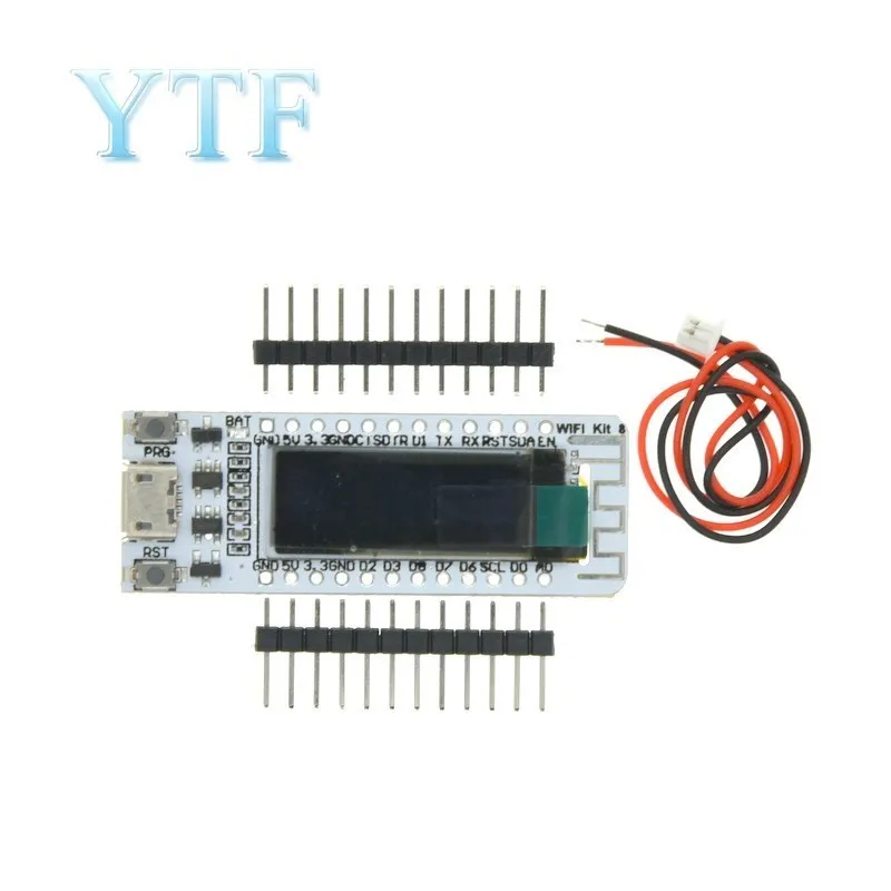 ESP8266 WIFI Chip 0.91 Inch OLED CP2014 32Mb Flash ESP 8266 Module Internet of things Board PCB for arduino