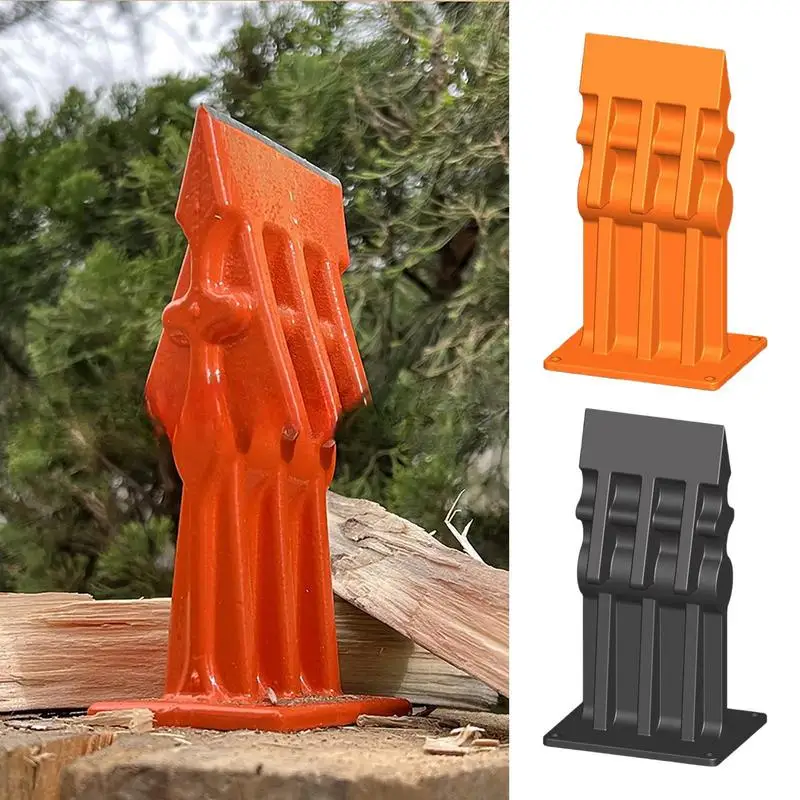 

Manual Wood Splitter Stable Wood Kindling Splitter Wood Splitting Tools Practical Cast Iron Wood Splitter