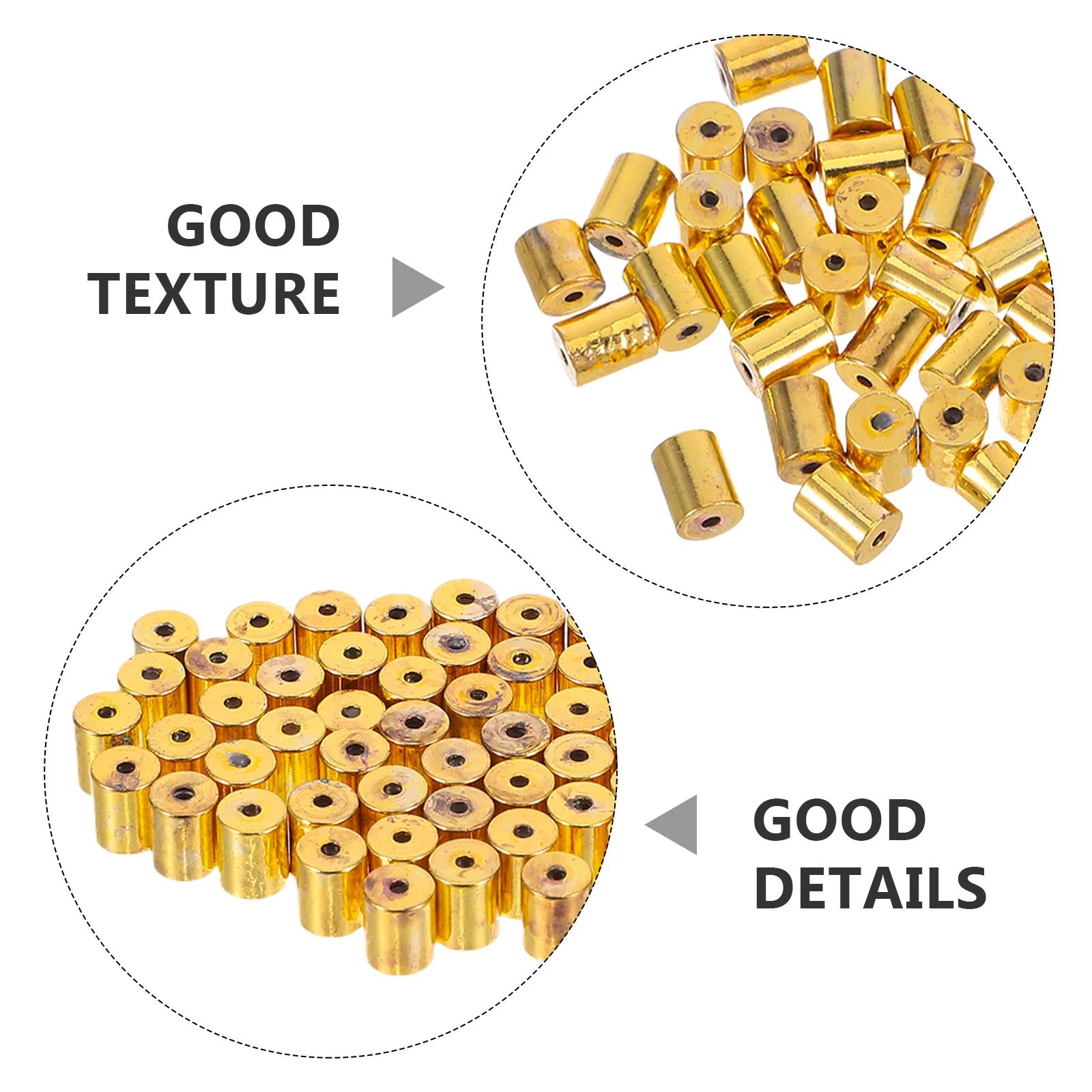 50 قطعة من القرط النحاسي المدمج ظهورهم توافق متعدد الاستخدامات لأنماط القرط المختلفة أقراط مثقوبة ظهورهم ثقب الأذن الخلفي #4