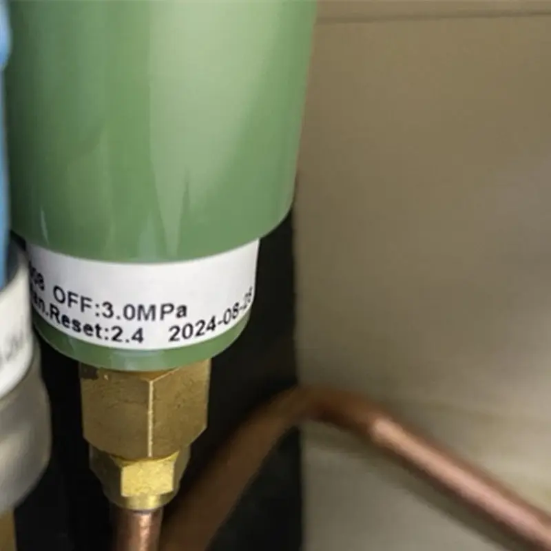 Cold dryer R404A high voltage switch S1M-128-008 manual reset internal thread with wire