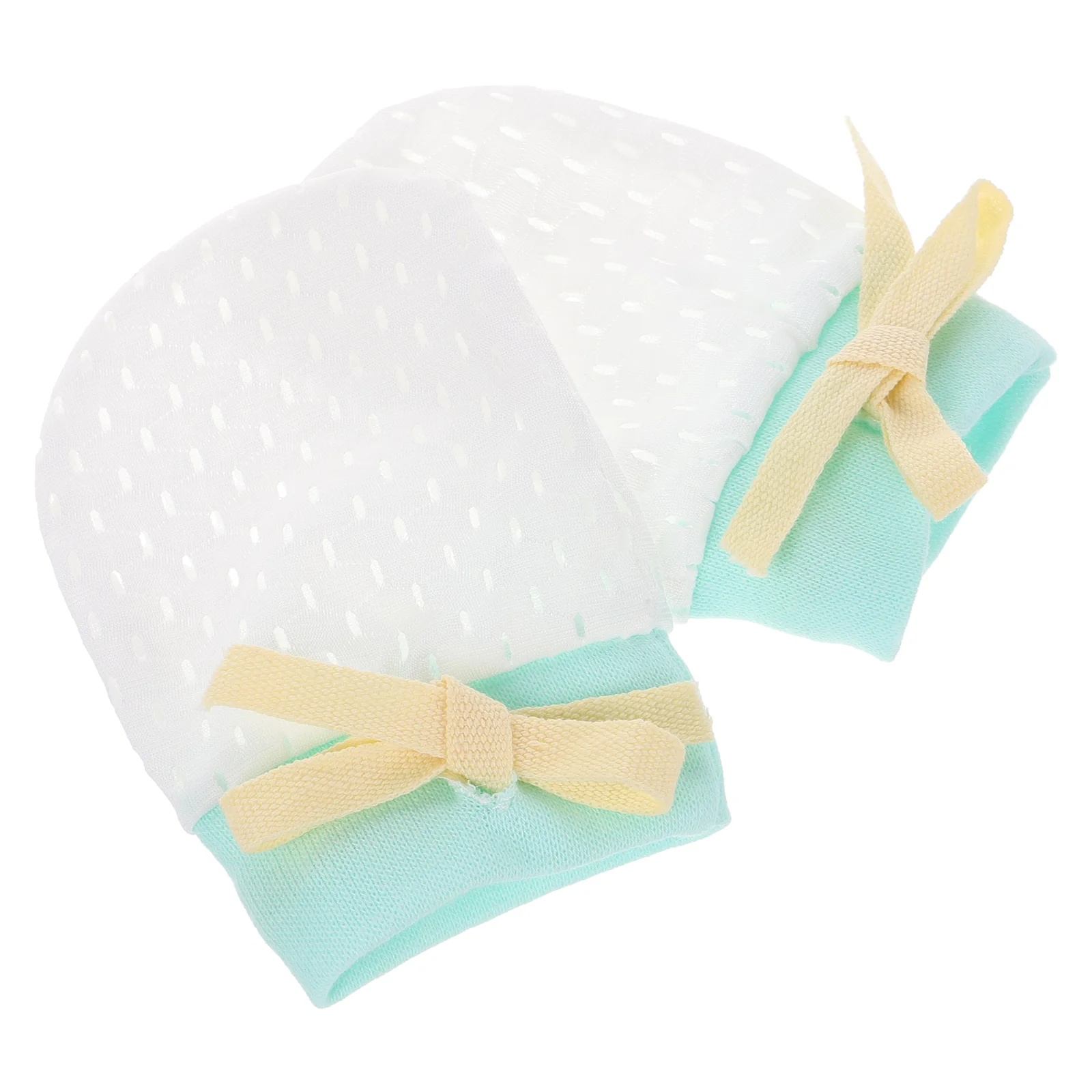 

Anti Scratch Gloves Muslin Baby Mittens Face Light for Newborn Boy Infant
