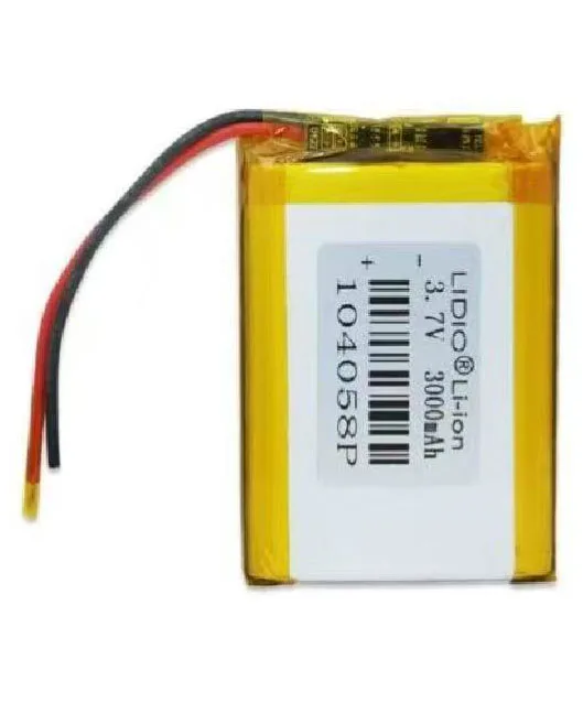 buy more will cheap 104058 Polymer Lithium Battery 3.7V 3000mAh High-Capacity Hand Warmer Smart Lock Three-Wire Lithium Battery