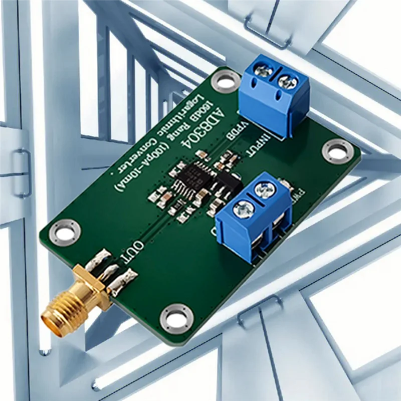 Excellent-AD8304 Modulo amplificatore radio Log RF Modulo logaritmico Rilevatore di log a chip singolo Modulo di convenienza multifunzione