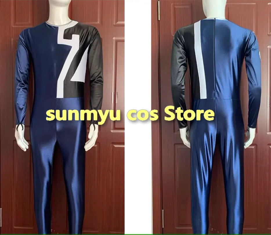 Tokusou Sentai Dekaranger Cosplay Costume Custom Size Deka red blue yellow pink green bodysuits