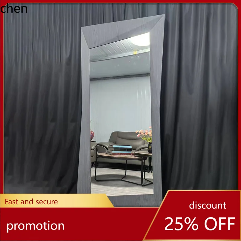 Hxl full-length dressing mirror - freestanding with wall-mounted option for fitting rooms