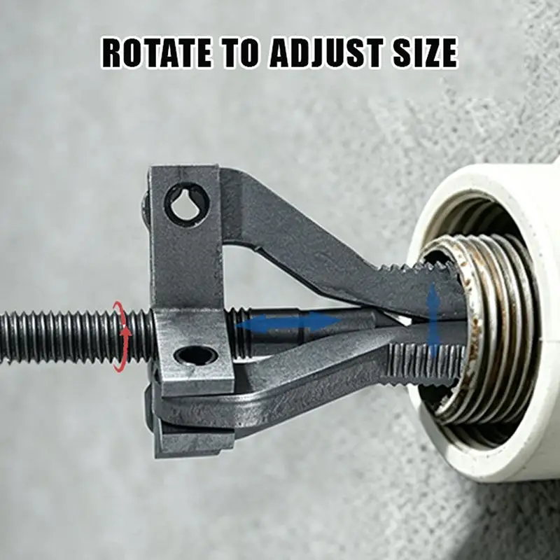 2 Jaw 3 Jaw Broken Screw Extractor Hex Shank Pipe Remover For 1/2 3/4 1 Inch Water Tap Rusty Bolt Removal Repair