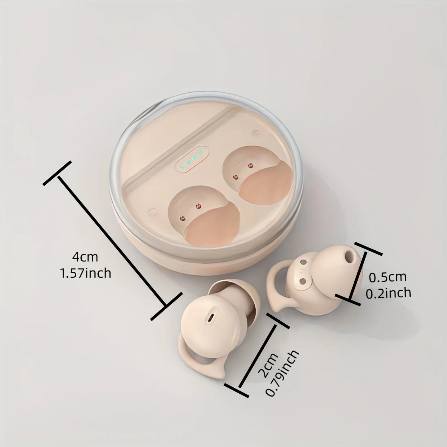 Mini Wireless Ear Buds Tiny Hidden Small Ears Earbud True Wireless Earpiece - Discreet Earpiece for Work Headphones - Earbuds Sl