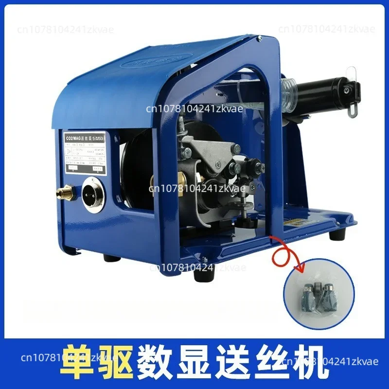 6-Core Digital Display Wire Feeder, Single Drive Inverter MIG Welding Wire Feeder, Gas Shield Welding Accessory