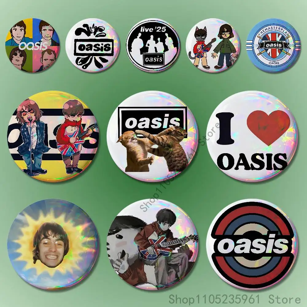 

O-Oasis Stand by me 32mm 58mm 75mm 44mm 25mm Anime Badges Brooches DIY Pins Decorations Birthday Valentine Gifts