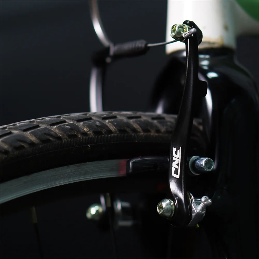 CNCLOL Bike V-Brake Pads 55mm / 70mm, Fit Mtb,Folding,BMX Bicycle Rubber Brake Shoes 2 Pairs, Fit Shimano/SRAM V Brake