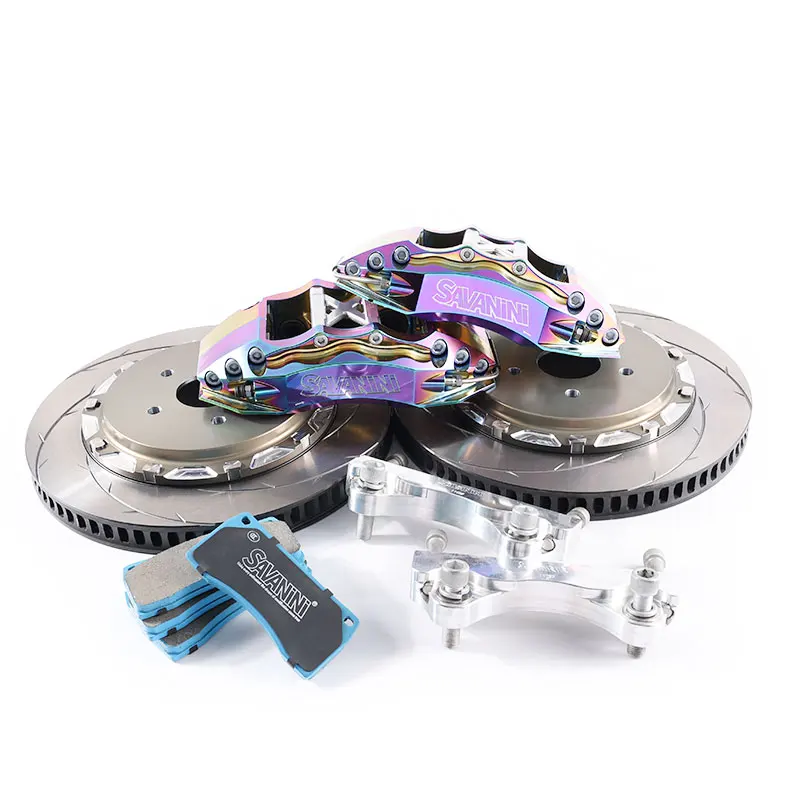 Factory Low Price Aluminum Anodizing 4/6 Piston Brake Caliper Kits Front Wheel for Chevrolet CRUZE 2019 Big Brake Kit