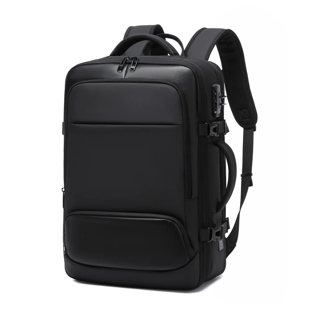 Expandable Travel Laptop Backpack with Organizer Compartments Adjustable Shoulder Straps and Four Model Choices for Work Trips