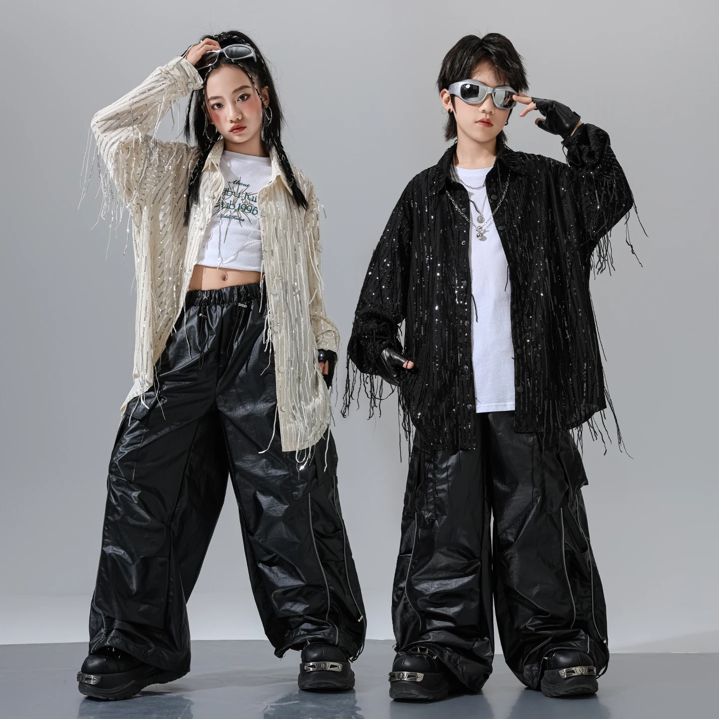 Conjunto Hip Hop Jazz Niñas Divertido