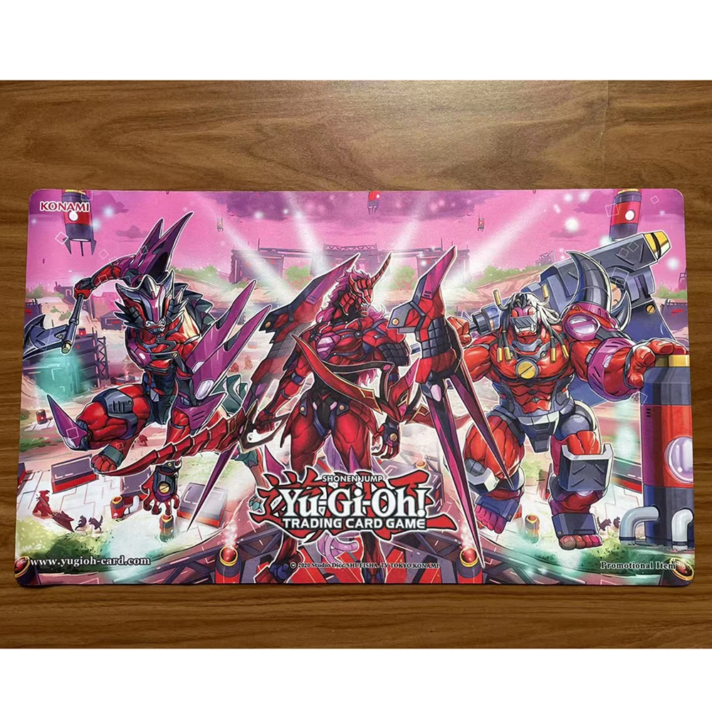 

Yu-Gi-Oh Playmat Kashtira Unicorn & Kashtira Fenrir Card Pad YGO Mat KMC TCG YuGiOh Mat-248