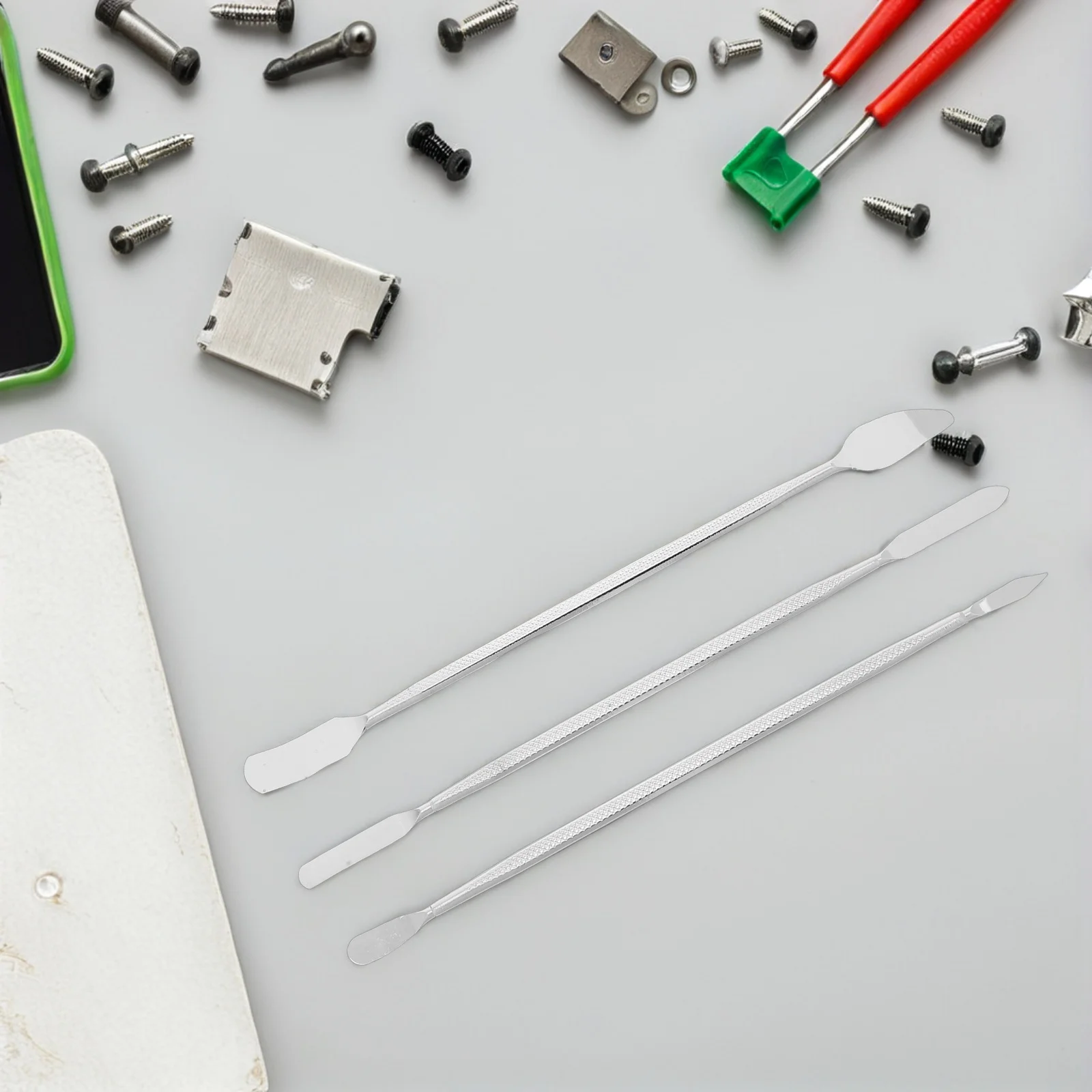 

1Set Mobile Phone Repair Tool Kit Precision Stainless Steel Spudger Pry Tools for Laptop Tablet Electronics Opening Repair