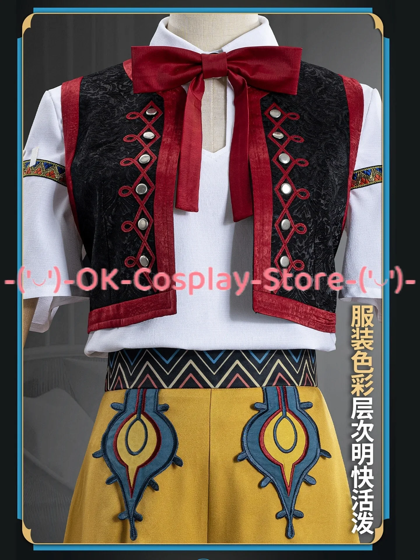 Game Identity V Mindhunters Puppet Costume Cosplay Fancy Party Suit Hallween Carnival Uniforms Aime abbigliamento Custom Made