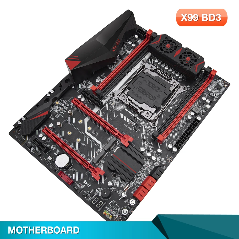 

X99 BD3 V1.1 For HUANANZHI X99 Motherboard LGA 2011-3 All Series DDR3 RECC128GB M.2