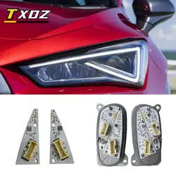 Neue weiße drl boards B134498-A für sitz leon formen tor cupra led scheinwerfer 5 fj941475 tagfahrlicht modul 5 fj941476