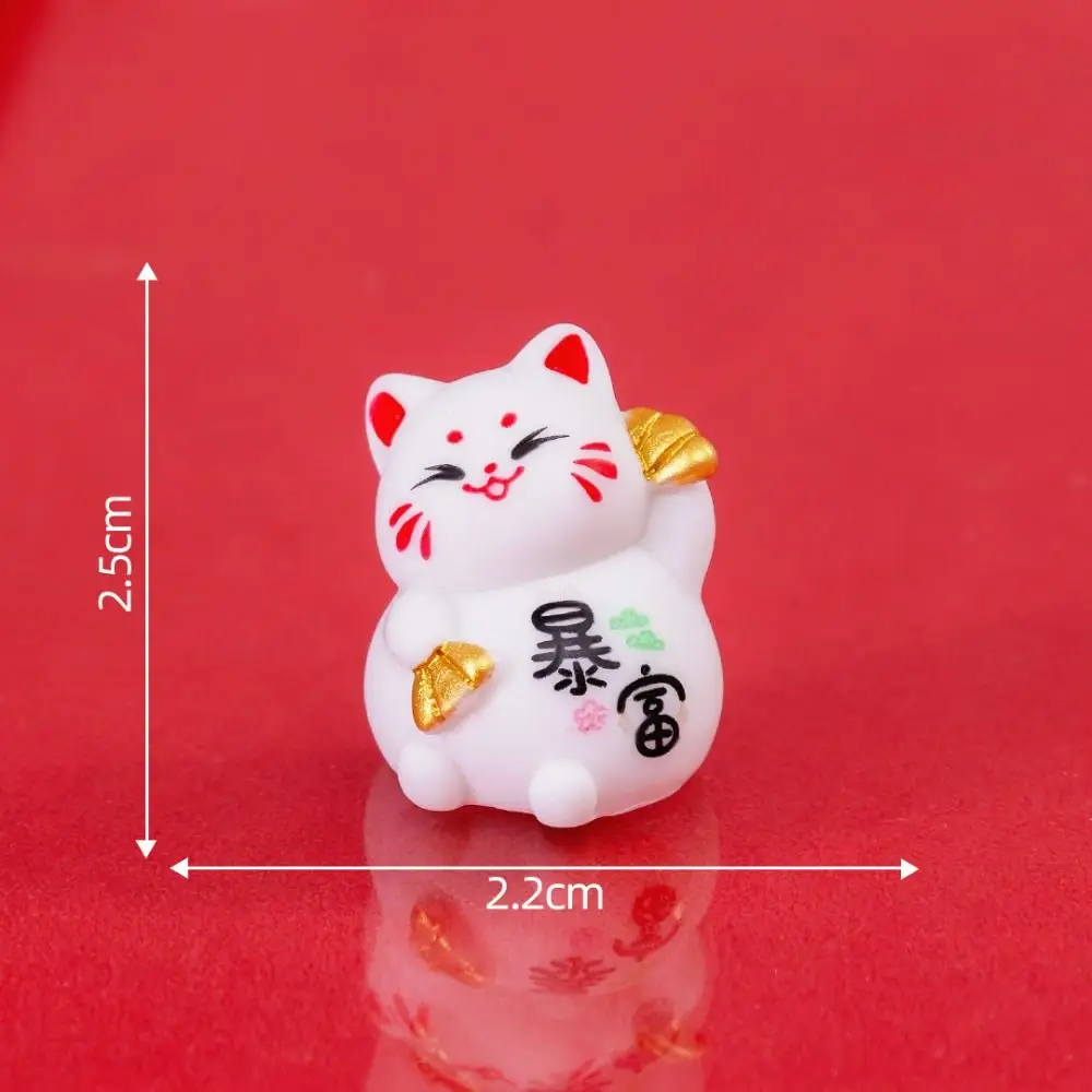 

Car Accessories Modern Lucky Cat Figurine Mini Lovely Cat Car Ornaments Cute Fortune Cat Figurines Office Desktop
