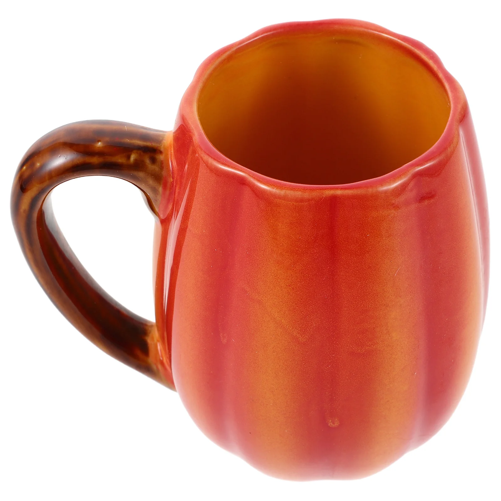 

Halloween Pumpkin Coffee Mug Ceramic Vintage Pumpkin Shaped Tea Cup Thanksgiving Party Decoration Halloween Coffee Mug