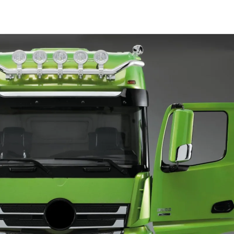 

RC Tractor Truck 1/14 Scale KIT 6*4 3Axles Highline Car 3363 Unpainted Kits with Motor Openable Door DIY Model Toys