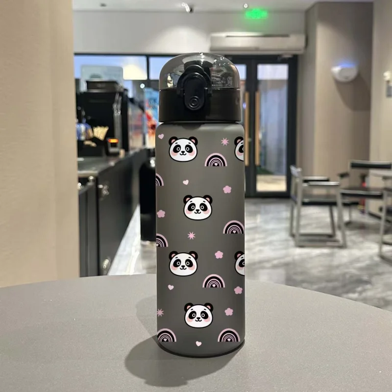 

Чашка для воды с 3D-печатью и узорами мультяшной панды/кита/морской черепахи/фламинго — любитель животных, уникальный и стильный, яркий цвет