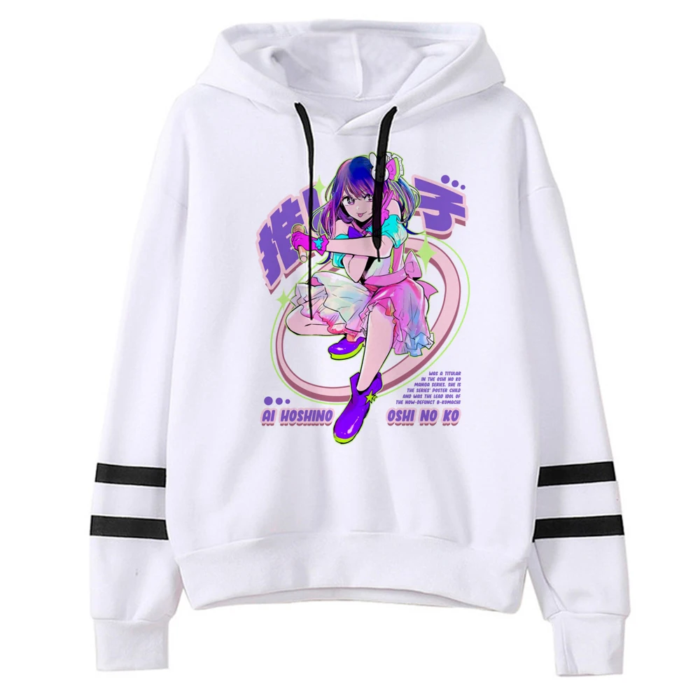 

Oshi No Ko hoodies women Fleece anime aesthetic Korean style pulls female japanese sweater