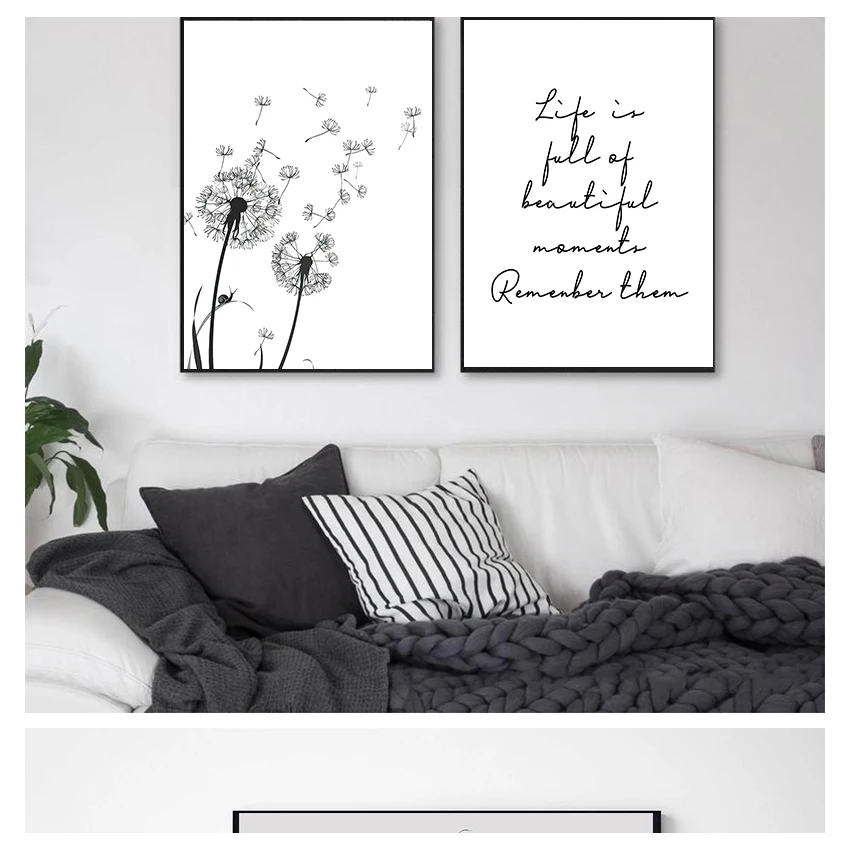 صور تجريدية لرسومات الريش ، طباعة فن الفراشة ، ملصق شمالي ، ديكور حائط غرفة المعيشة ، أبيض وأسود #5