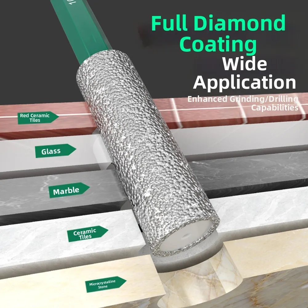 Efficient Dry Drilling Trimming Grinding Head Essential Toolkit Addition High Durability Performance Precise Polished Finish