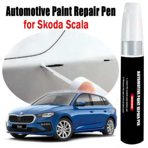 Imagen 1 del producto Bolígrafo de reparación de pintura automotriz para Skoda Scala, bolígrafo de retoque, eliminador de arañazos, accesorios para el cuidado de la pintura del coche