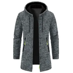 Men's Zip Up Hoodies Spring Autumn Long Sleeve Hoodie Men Sweatshirts Casual Hooded Sweatshirt Streetwear Hoody Cardigan Men 3XL