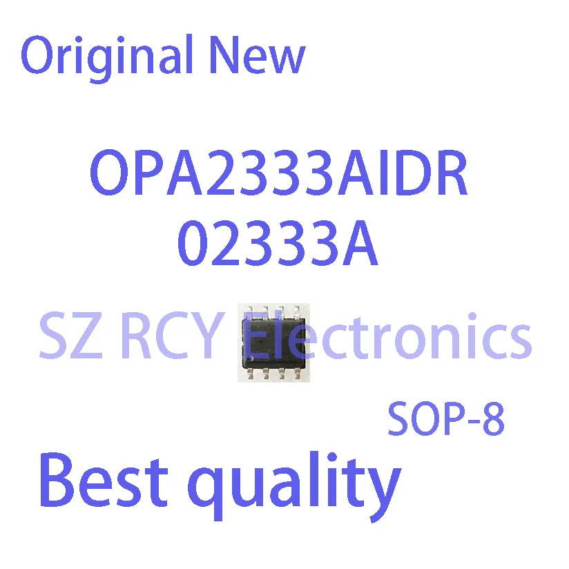 (2-5 PCS)NEW OPA2333AIDR OPA2333A 02333A SOP-8 IC Chip electronic