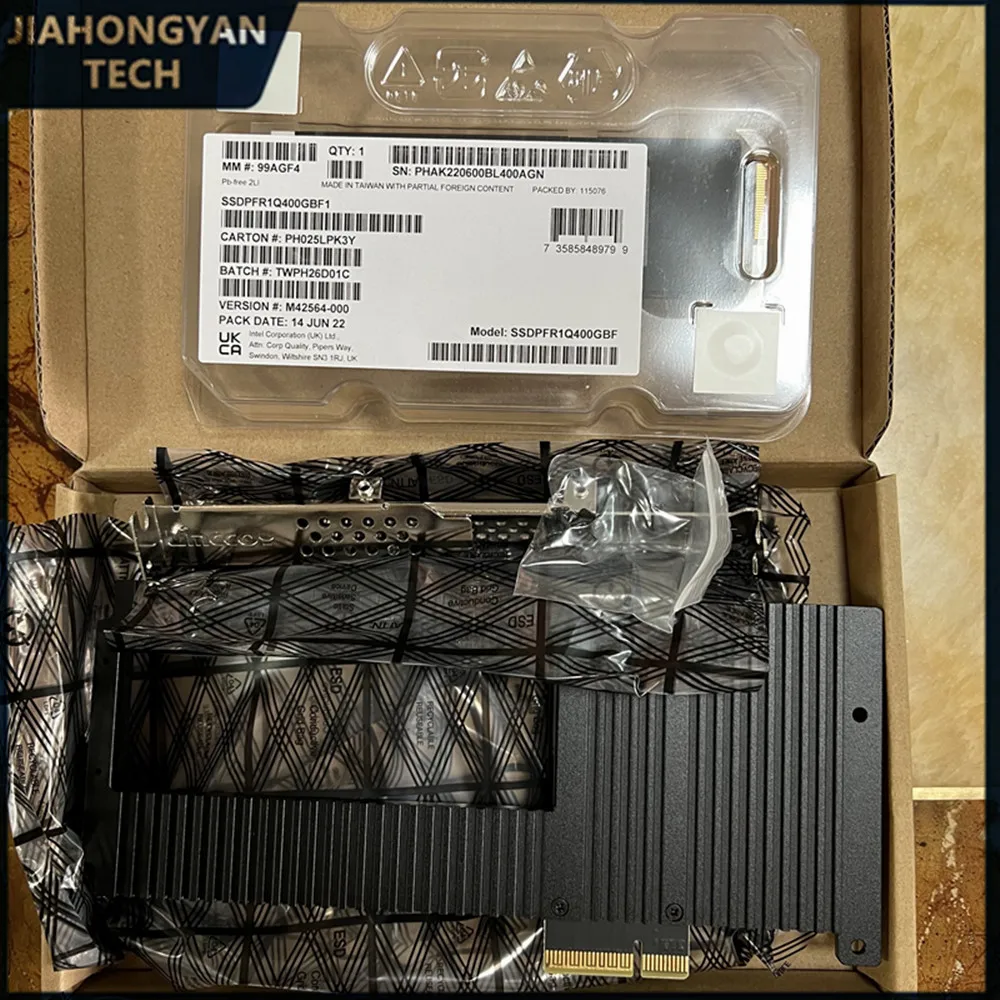Original New For Intel OPTANE SSD P5801X 400G E1. S interface Enterprise level solid-state drive SSDPFR1Q400GBF1