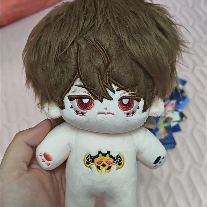 20cm Anime Attributes Wataru Kawaii Cosplay Soft Cotton Doll Body With Skeleton Cartoon Dress Up Toy Figure Fans Collection Gift