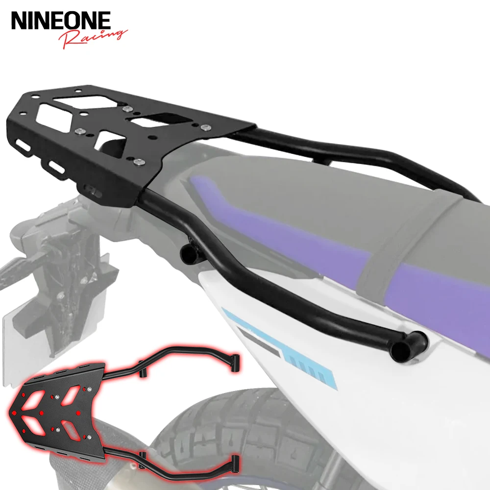 

For Yamaha Tenere XTZ 700 690 XTZ700 Tenere700 XTZ690 2019-2024 Motorcycle Rear Luggage Rack Top Case Rear Rack Carrier Steel