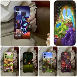 Game MineS C-Crafts Phone Case For Xiaomi Redmi Note 11 11Pro 11ePro 10 10Pro 9 8 6 Pro 10T 9A 7A 8 8T Silicone Cover