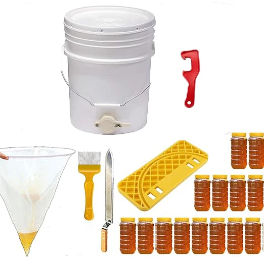 

Food Grade 6.6 Gallon Honey Bucket 25L Honey Tank Kit