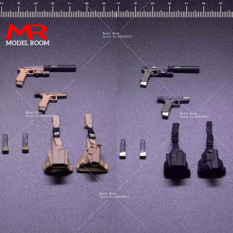 HASUKI WM-01 1/12 مقياس G17 مسدسات الحافظة سلاح الملحقات نموذج صالح 6 ''الجندي عمل الشكل دمى الجسم