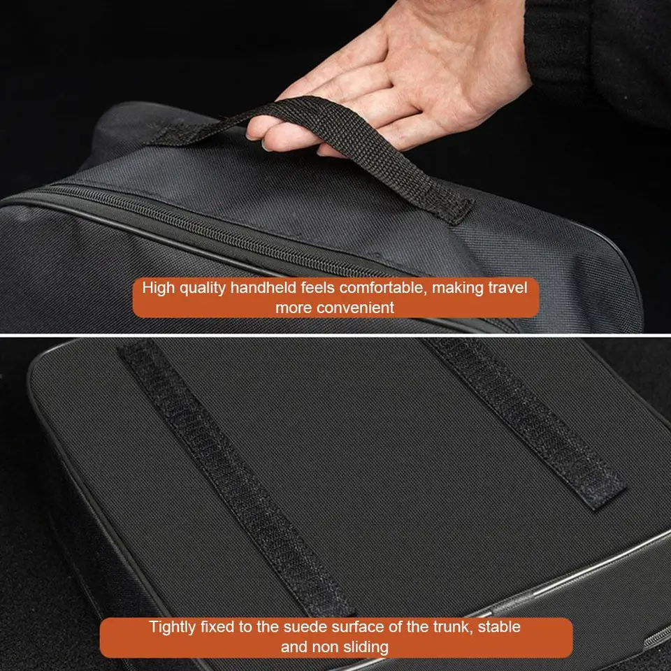 Bolsa Organizadora para Cable de Carga de EV, Estuche para Cargador de Auto Eléctrico, Organizador de Cables, Funda para Cable de Carga 4