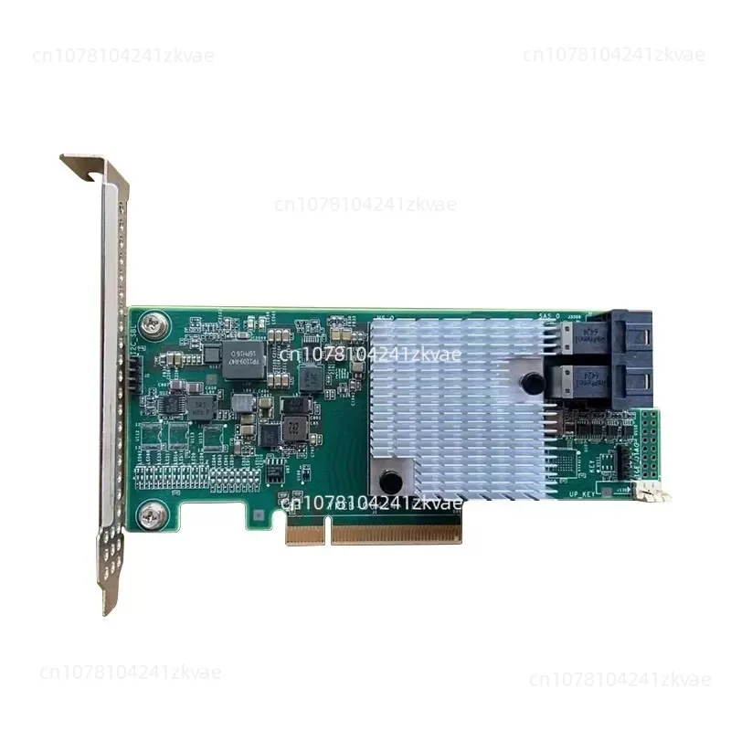 SAS3008 8-Port 12Gb/s HBA Card, PCIe 3.0 SFF-8643 Host Bus Adapter for ZFS FreeNAS unRAID