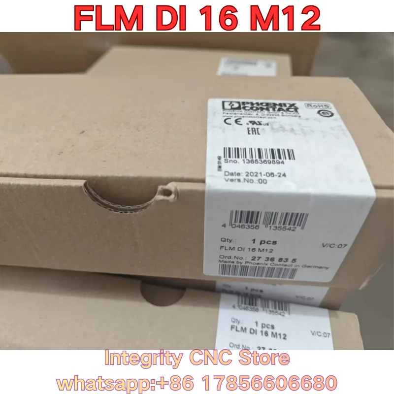 New FLM DI 16 M12 PLC module 2736835