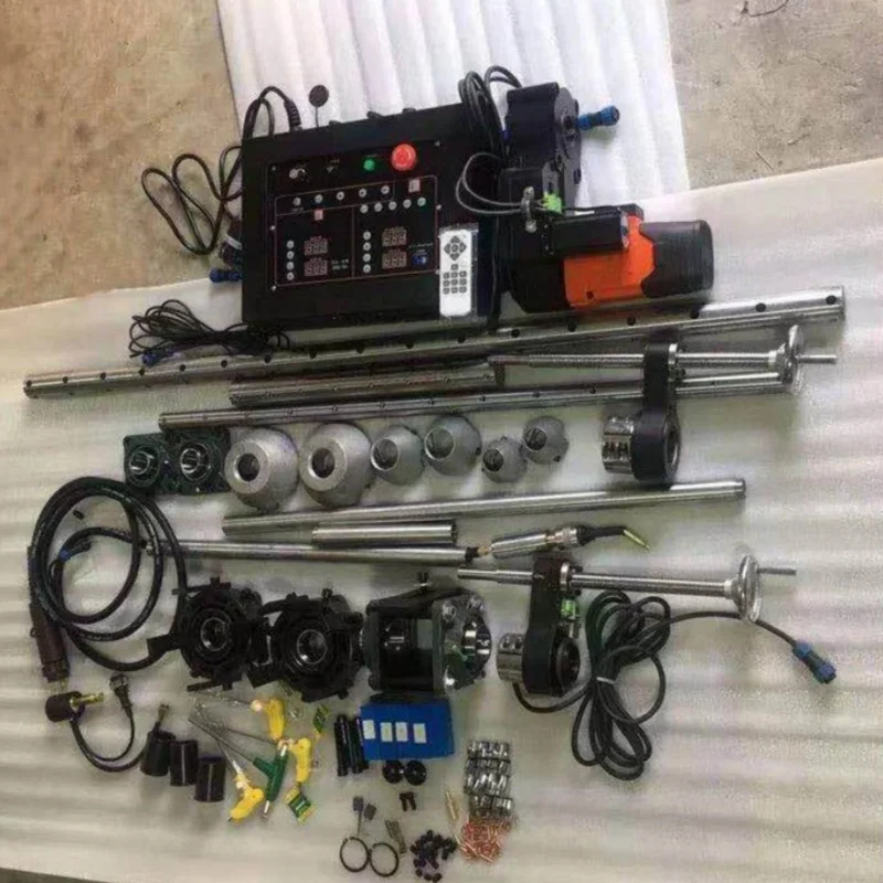 Portable CNC Boring Welding All in One Machine Full Accessories Excavator Bearing Pin Hole Repair Line Boring Welder Customized