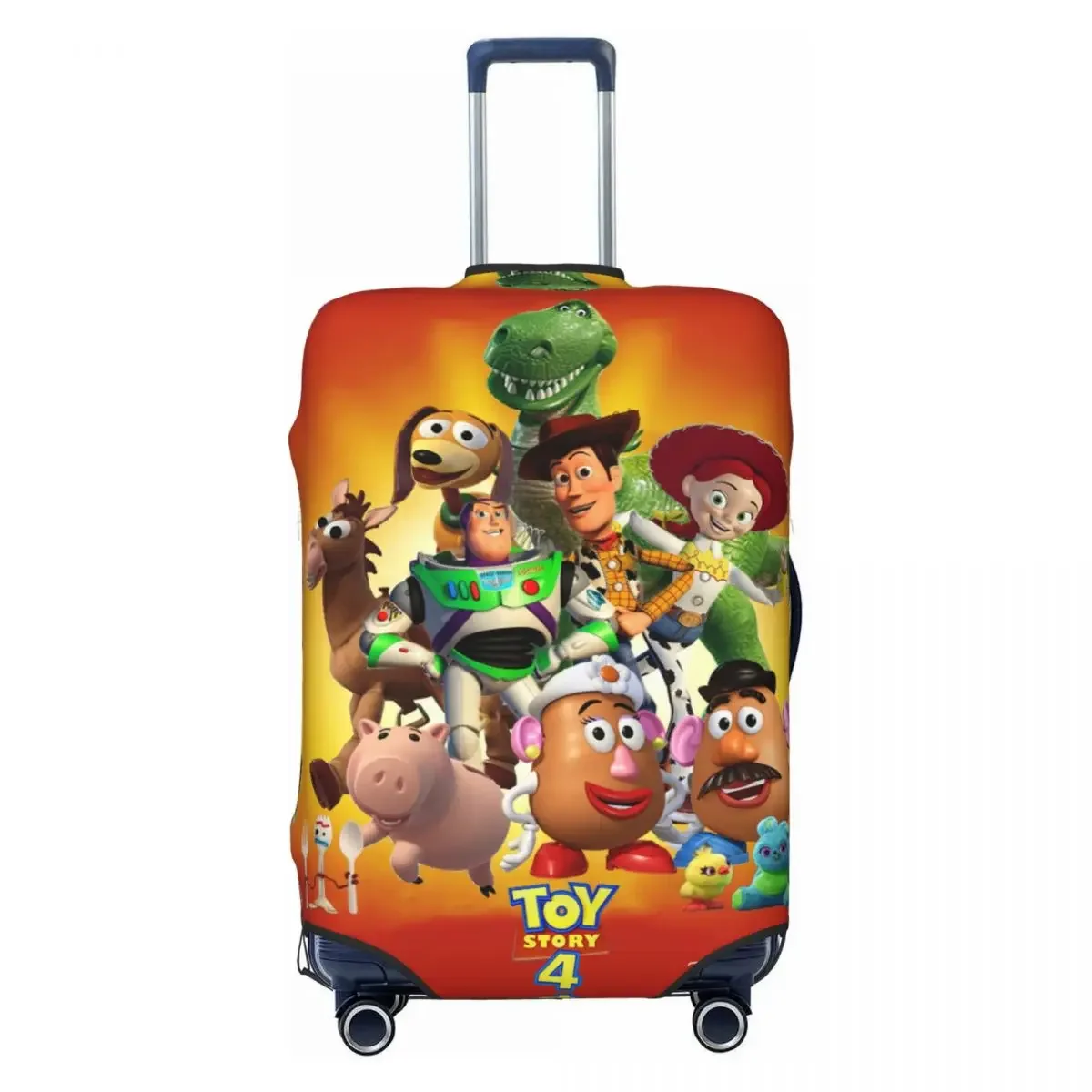 

Custom Toy Story Collage Suitcase Cover Elastic Travel Luggage Covers for 18-32 inch