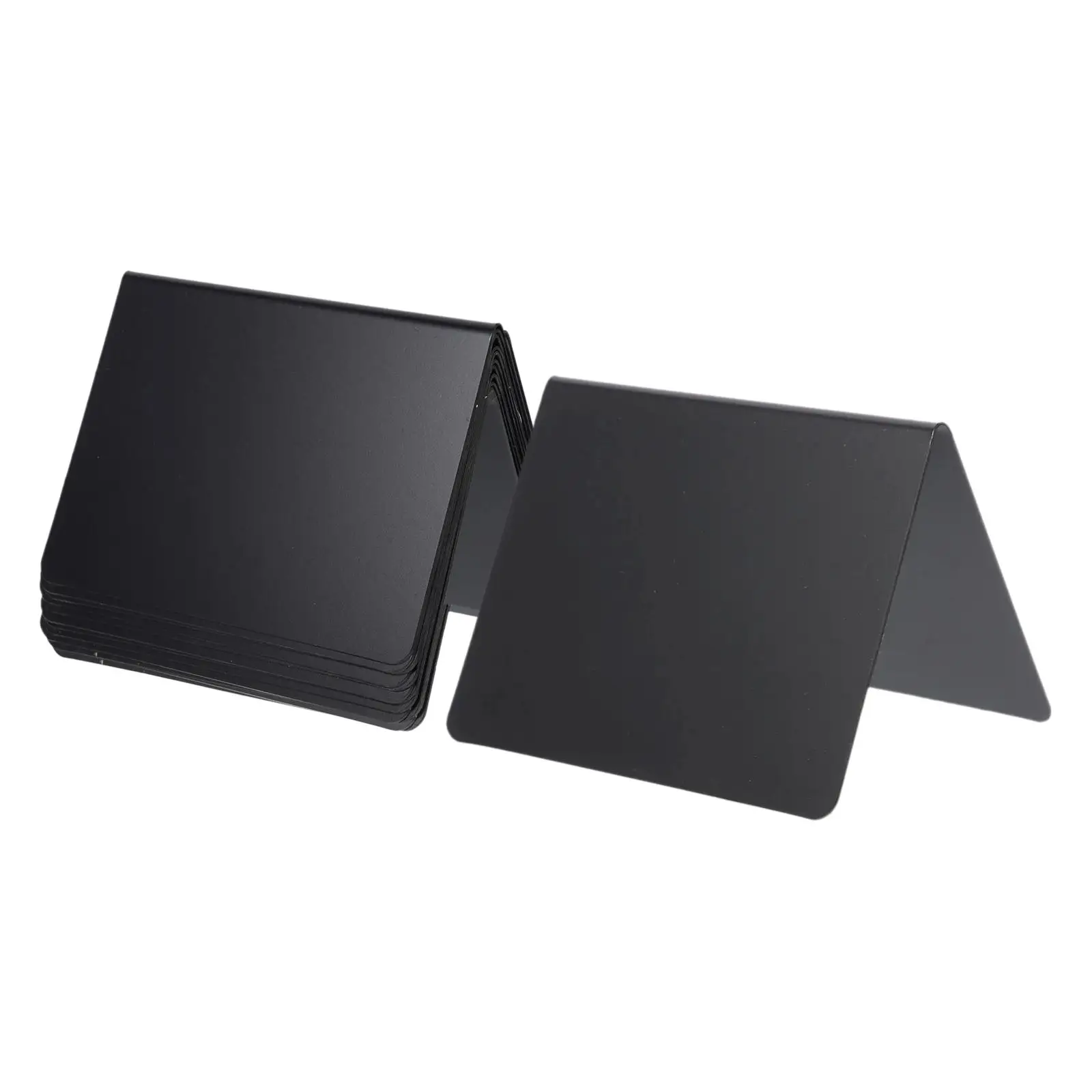 12x Table Signs Sides Price Tags Reusable Mini Chalkboards Signs for Retail