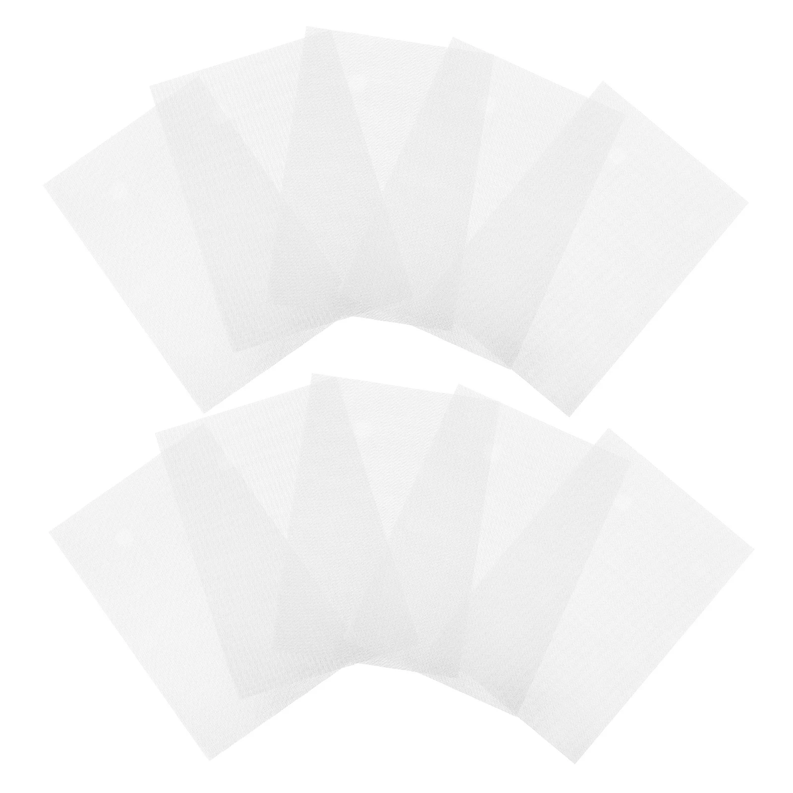 

10 Sheets Plastic PVC Waterproof Mask Eyes Making Supplies DIY Fursuit Blanks Craft Materials Cosplay Accessories White