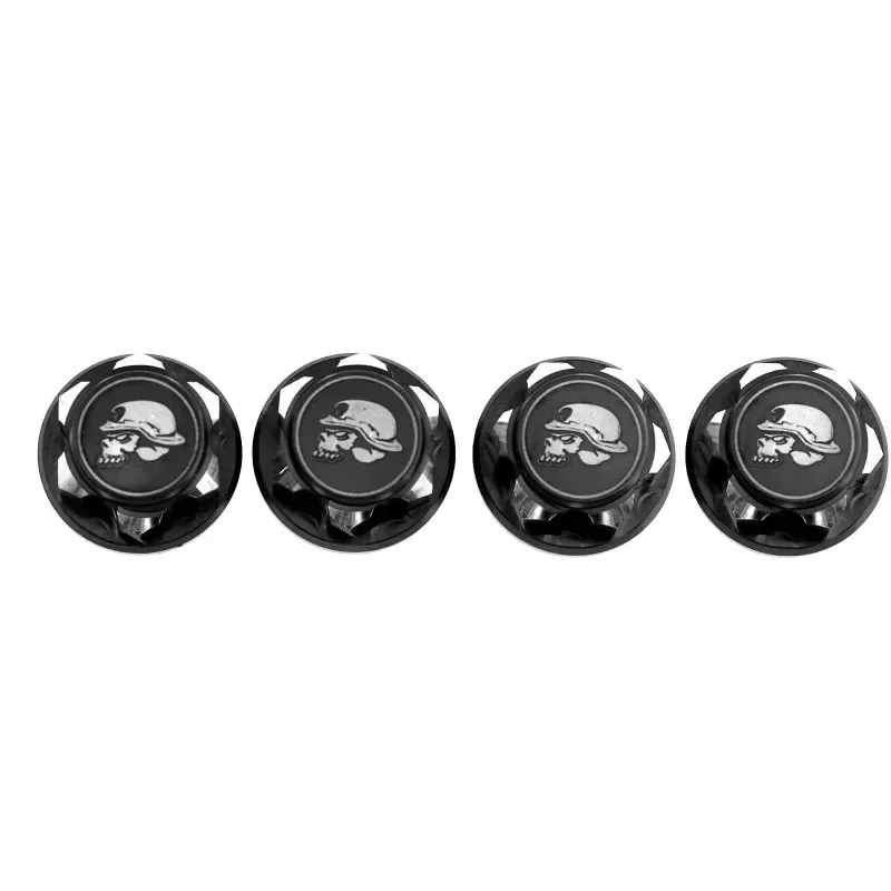 RS 4pcs 17mm Metal Hex Wheel Nuts 1.25 Thread Dustproof Anti-Skid Non-slip for Trxs X-Maxx Summit E-Revo Sledge Buggy Truck