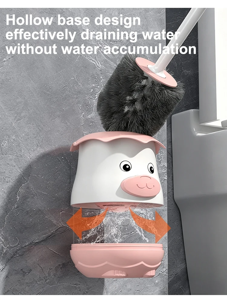Uroczy zestaw szczotek do WC z – Toilet Brush Holder recenzja i cena